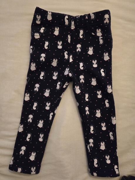 Zateplené legíny, topomini,92