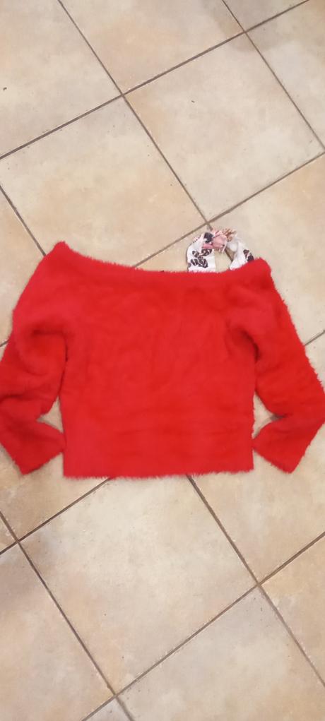 Alpakovy svetrik, h&m,s