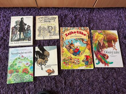 Sada 6 ks rozprávkových knižiek,