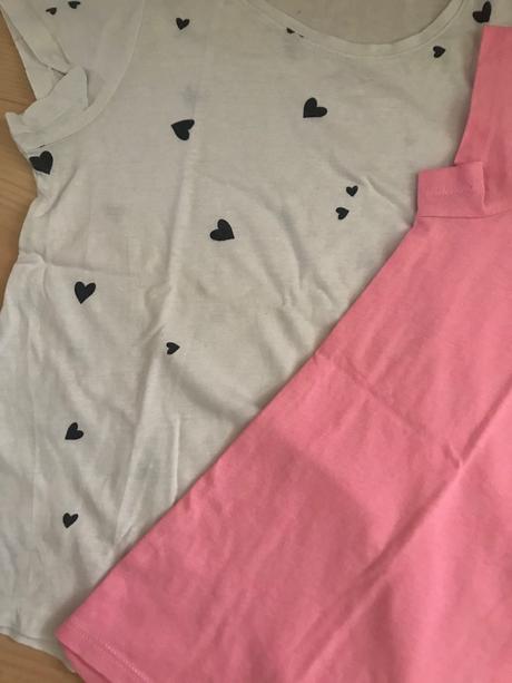 Tričká 2 ks 6-8 rokov, h&m,128