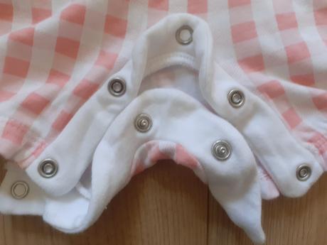 Opalovačky-body p.dievčatko+klobúčik 1x obleč.74, f&f,74