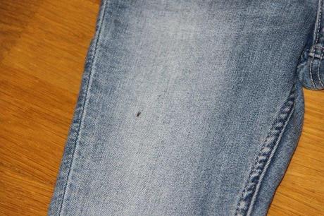 Riflové legínky, h&m,122