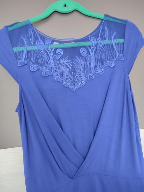 Modré šaty, bonprix,36