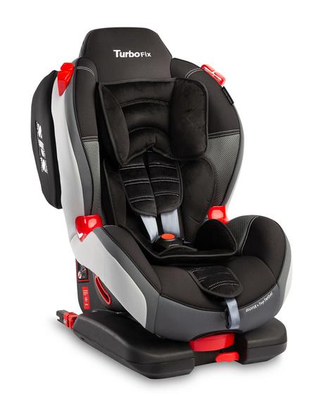 Caretero autosedačka sport turbofix graphite 9-25, caretero