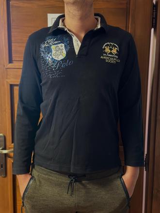 Tričko s dlhým rukávom la martina polo, xl