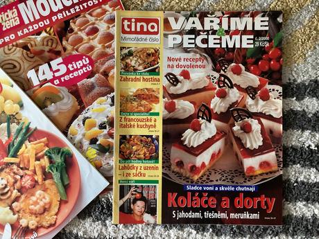 Časopisy varenie pečenie 3ks,