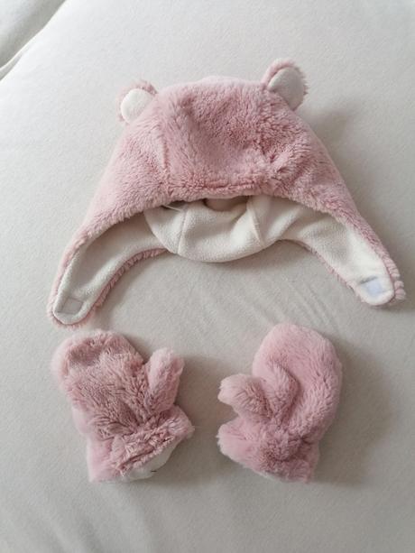 Set čiapka a rukavice 74, h&m,74