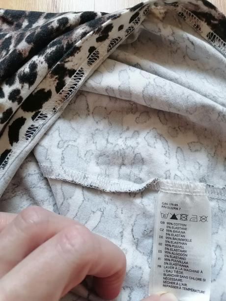 Tigrovaná sukňa h&m - m, h&m,m