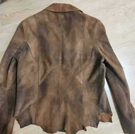 Kožený kabát-sako 40/42, 40