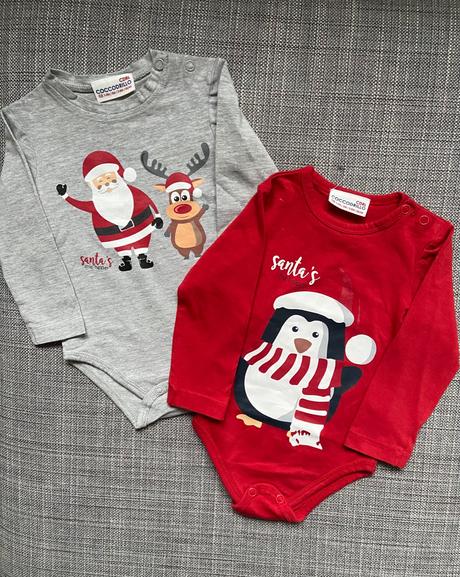 Coccodrillo vianočný set 2xbody 68, 68