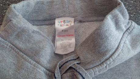 Sivé tepláčiky - unisex, 3-4r., urban rascals,104