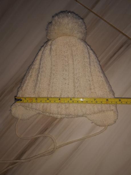 Detská zimná vzorovaná čiapka 2/3roky, 92