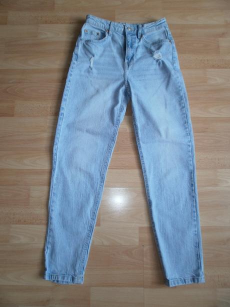 Málo nosené mom fit rifle, sinsay,34