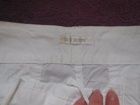 Biela športová sukna, s