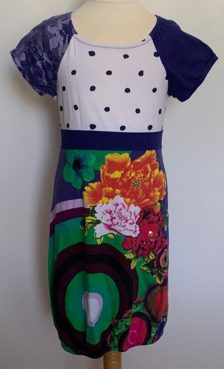 Desigual šaty s kvietkom, desigual,146
