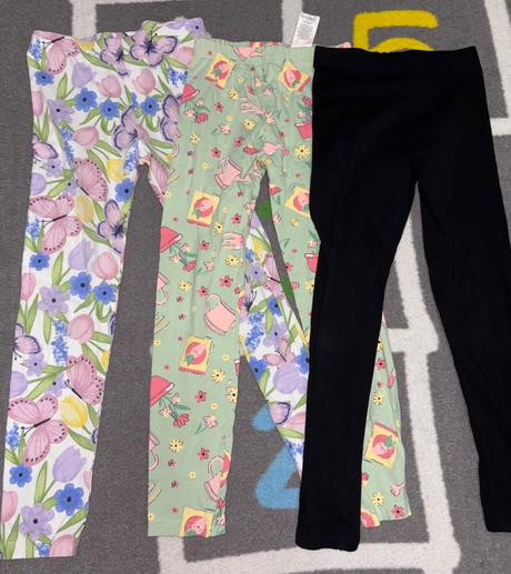 Balík oblečenia v.128/134 top stav 13ks, 122–134