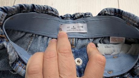 Dievčenské rifle zara, č. 110, zara,110