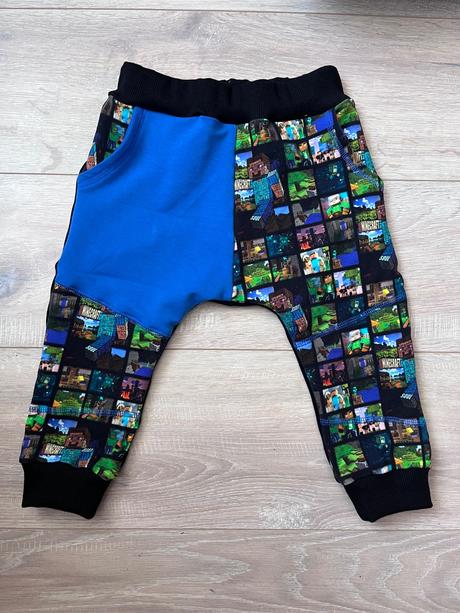 Tepláky minecraft 98/104, 104