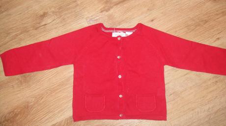 Svetrík zara červený, zara,92