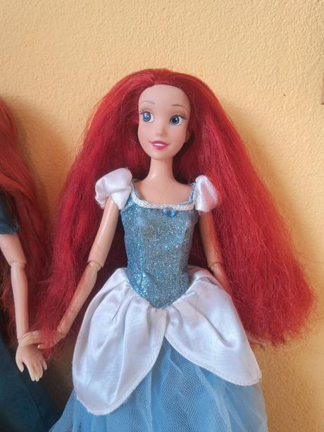 Disney store princess - elsa, anna, ariel, merida, 