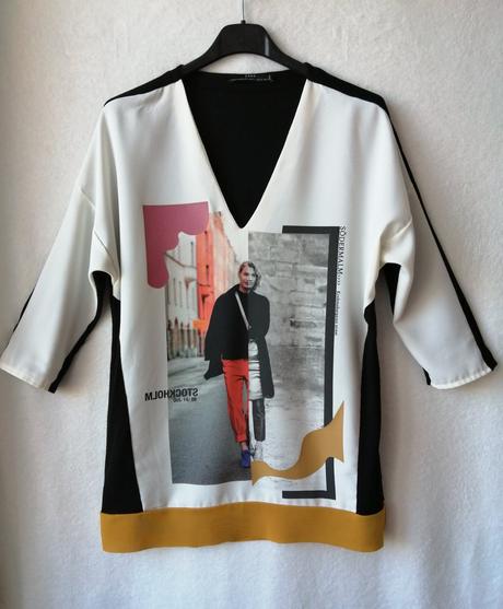 Pekná pohodlná blúzka od zary, zara,36