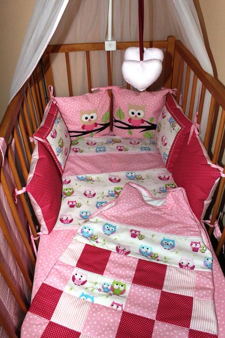 Súprava do detskej postieľky sovičky, šírka (cm): 60,dĺžka (cm): 120