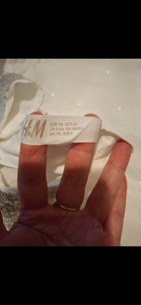 Spoločenské šaty, h&m,116