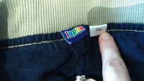 Zateplene nohavice, lupilu,104