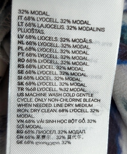 Dlhé šaty z lyocelu, h&m,s