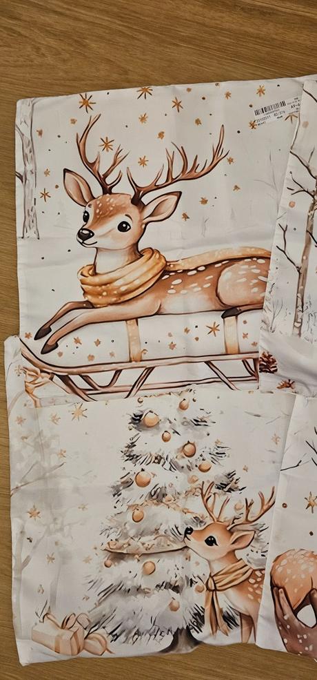 Vianočné obliečky 4ks 40x40 cm, 