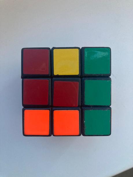 Retro rubikova kocka, 