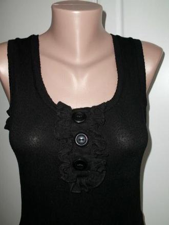 Vestička s volánikovým dekoltom, m