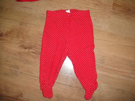 Súprava- tričko dlhý rukáv+ spodok polodupačky, h&m,56