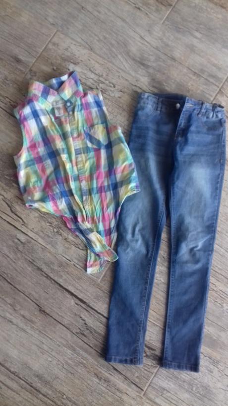 Rifle s bluzkou, h&m,134