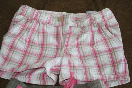 Raz oblecene šortky, h&m,110