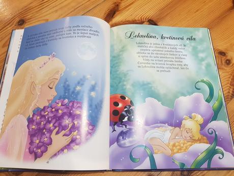 Kniha rozprávky  o vílach top nový stav 95 strán, 