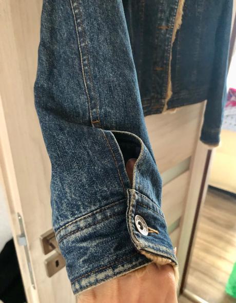 Krátka riflová bunda, m