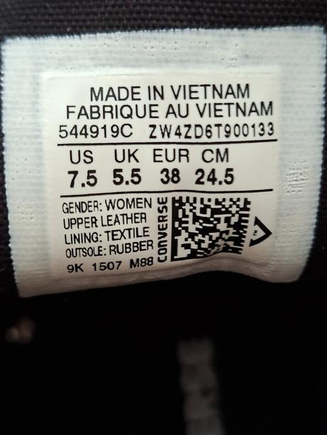 Kožené sneakery converse, converse,38