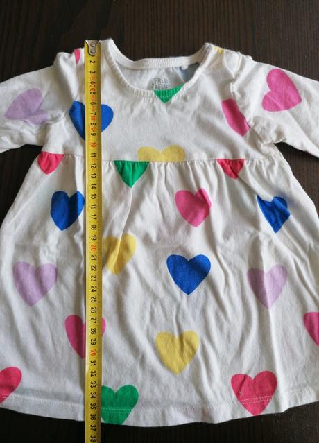Šaty srdiečko, f&f,74