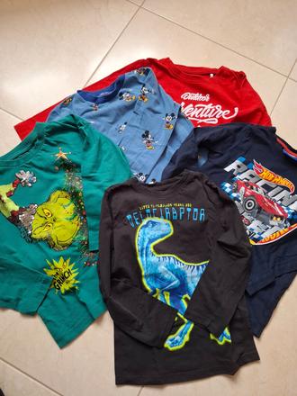 Balik tričiek s dlhým rukávom, 116