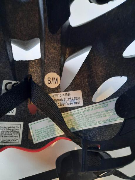 Cyklistická helma crivit, s