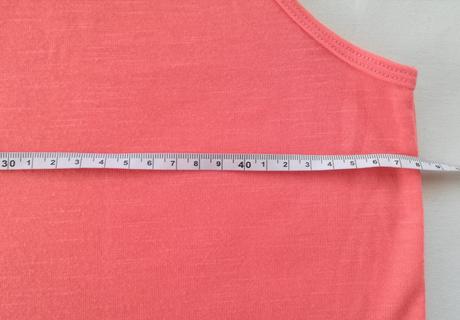 Top/ tielko s tenkými ramienkami, lososová, l, crivit,l