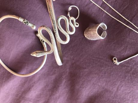 Striebro prave strieborne doplnky boho styl, 