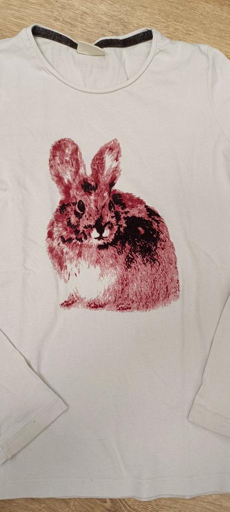 Tričko  so zajkom,veľ.140,zn.zara, zara,140