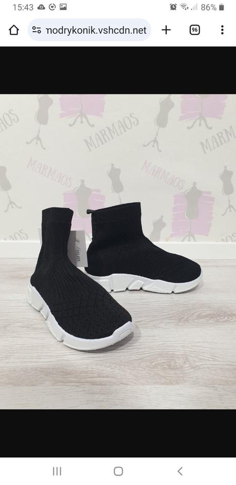 Ponožkové topánky slip-on, 32