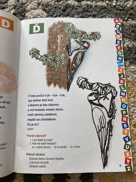 Hádanková abeceda mária vrška, 