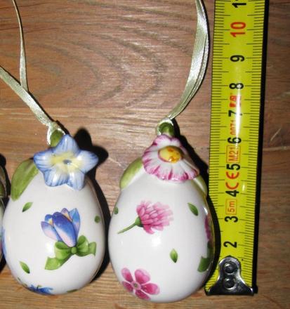 Villeroy boch - veľkonočné porcelánové vajíčka, 