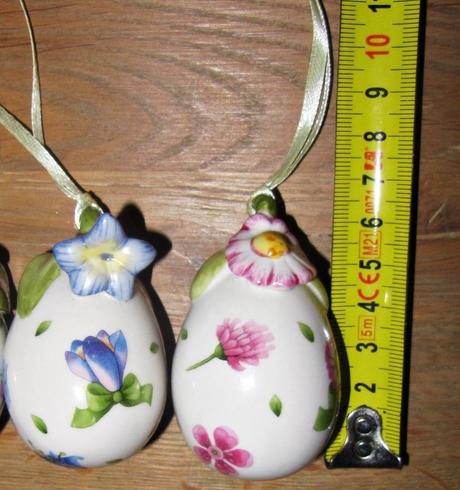 Villeroy boch - veľkonočné porcelánové vajíčka, 