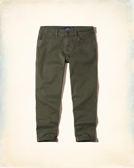 Army boyfriend rifle hollister vel. s, abercrombie&fitch,s