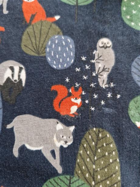 Zateplená šatka so zvieratkami, lindex